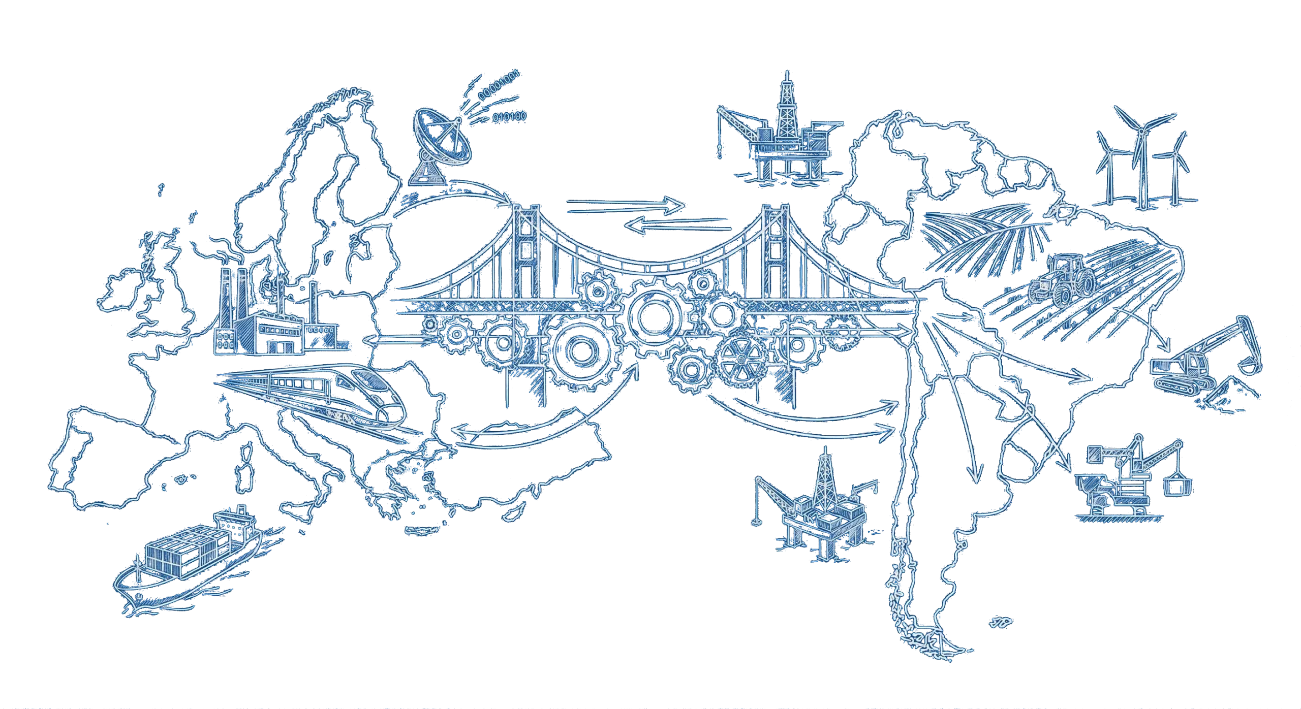 Image illustrant l'acceuil entre l'UE et le Mercosur